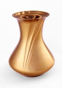 V52-5-24P Váza Serena - bronz