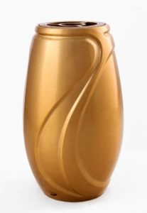 V50-5-27P Veľká váza Verbena - zlatá